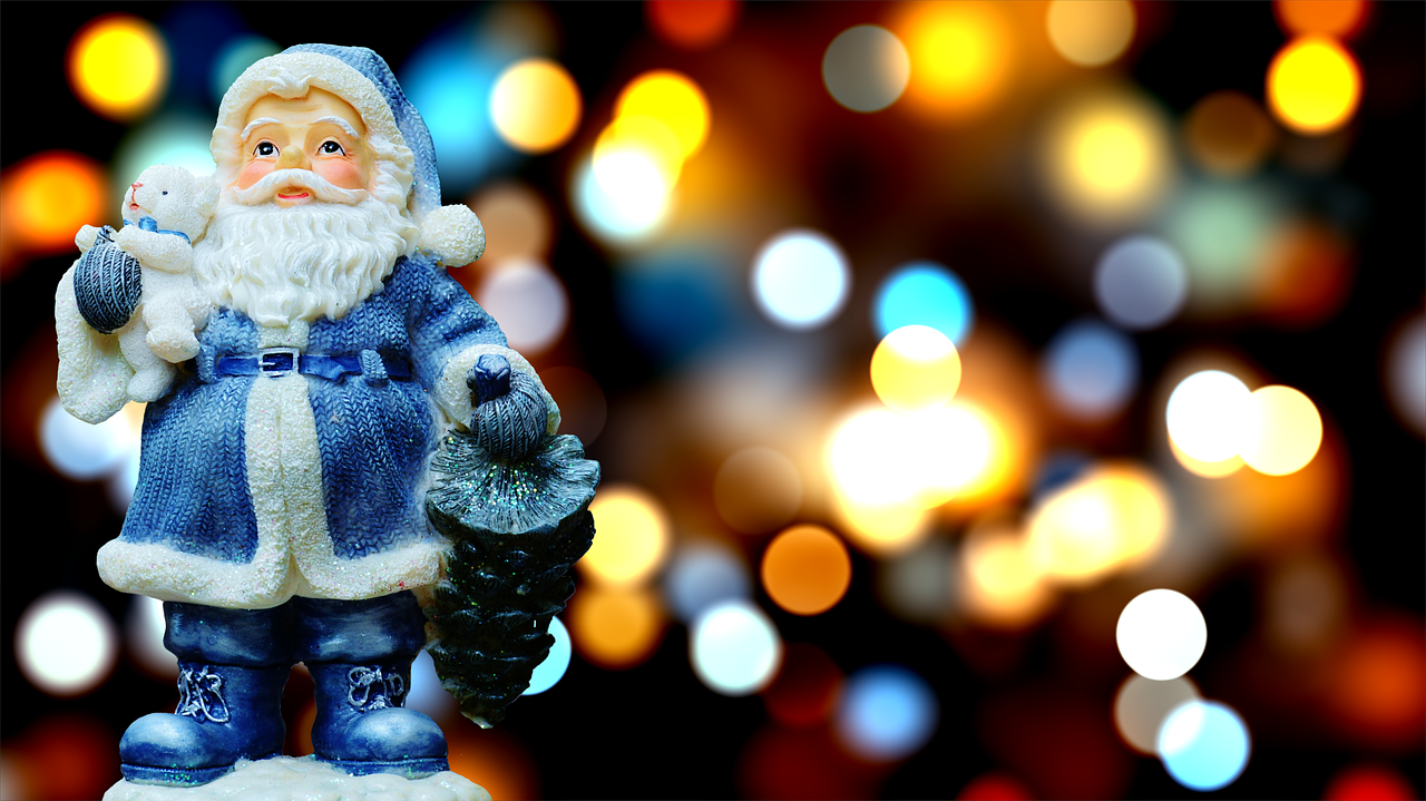 christmas santa claus figure free photo