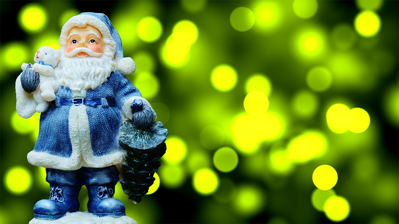 christmas santa claus figure free photo