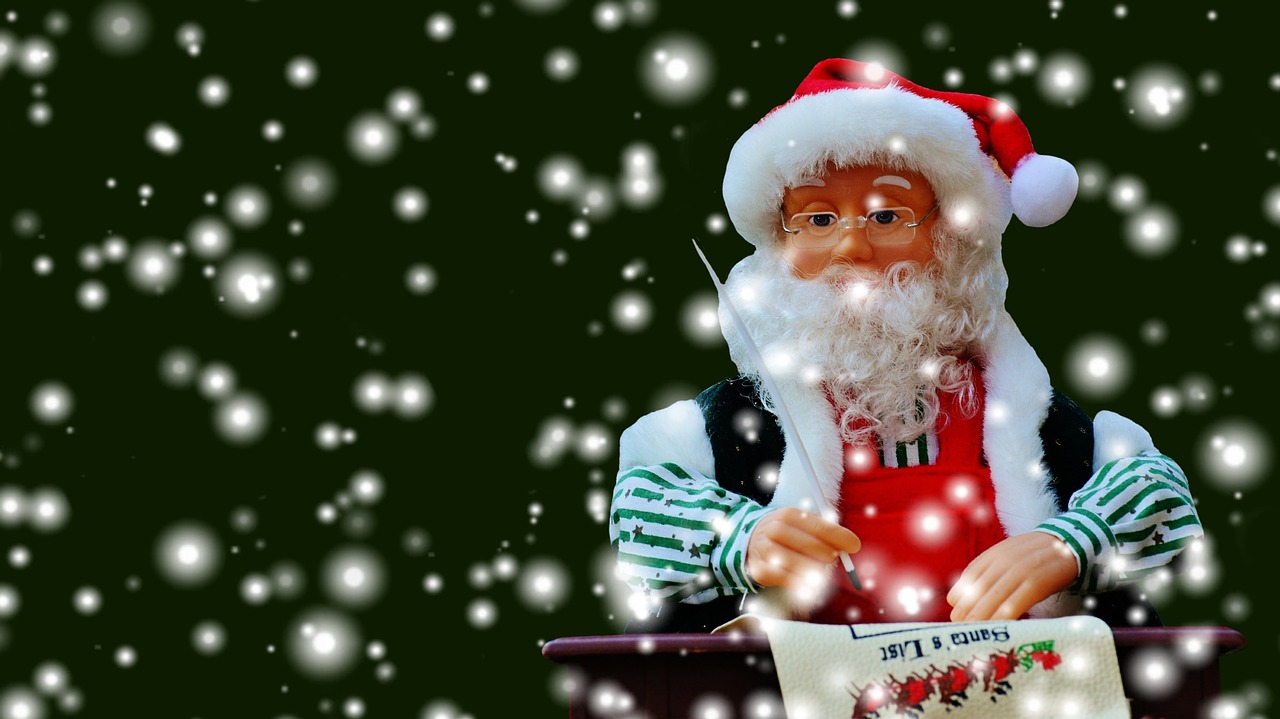 christmas santa claus figure free photo