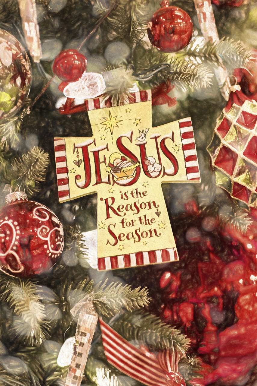 christmas jesus ornament free photo