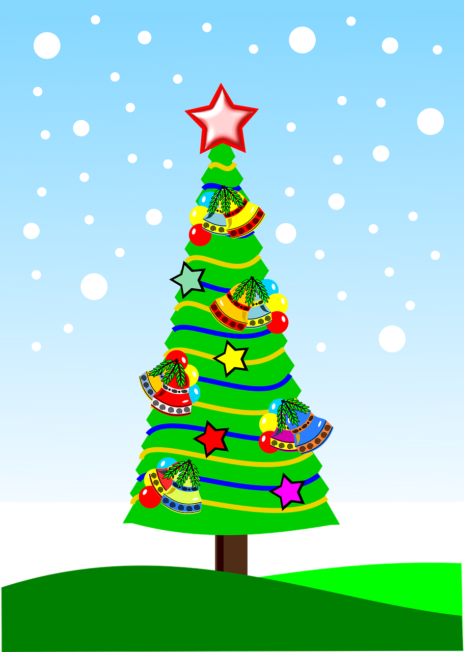 christmas christmas tree merry christmas free photo