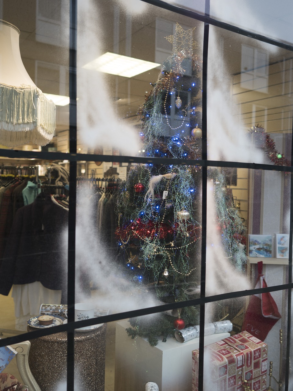 christmas window deco free photo