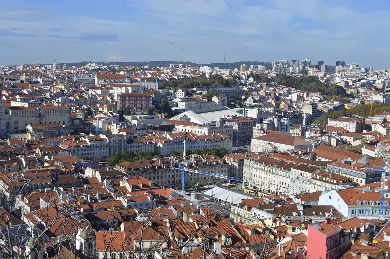 christmas lisboa portugal free photo