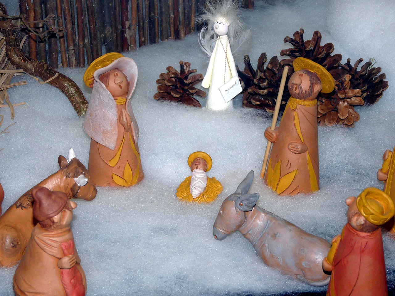christmas nativity scene advent free photo