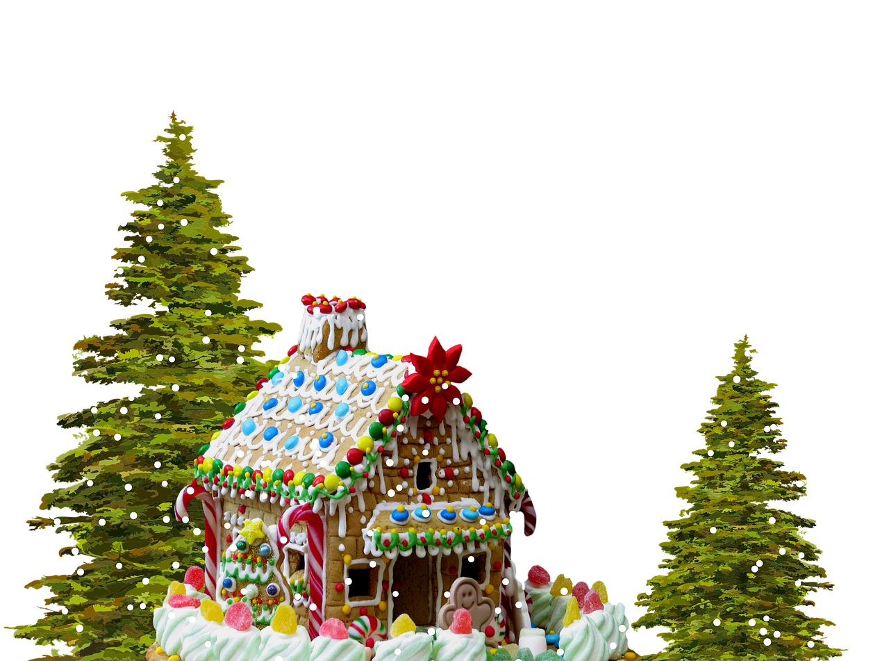 christmas gingerbread gingerbread house free photo