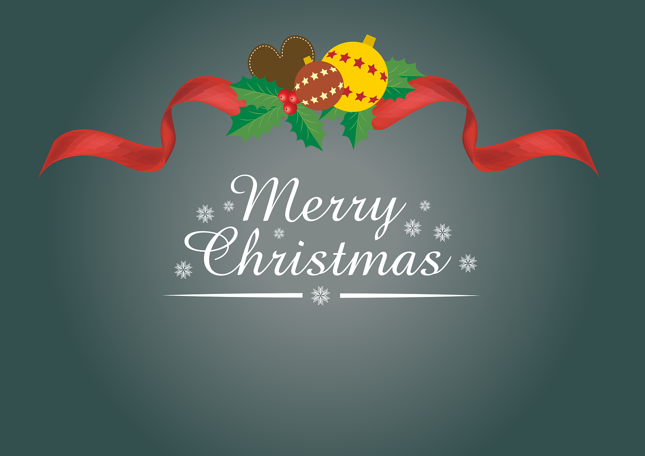 christmas merry christmas christmas greeting free photo