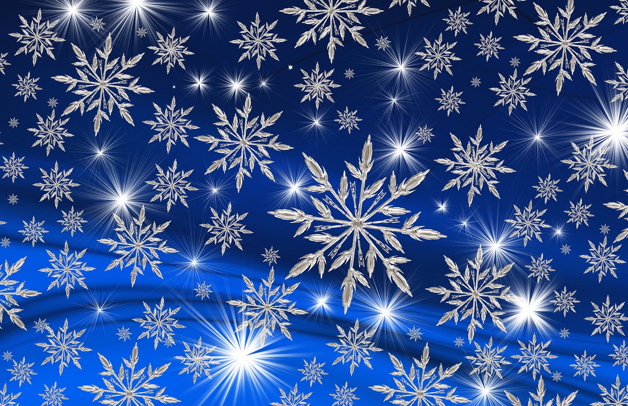 christmas star ice crystal free photo