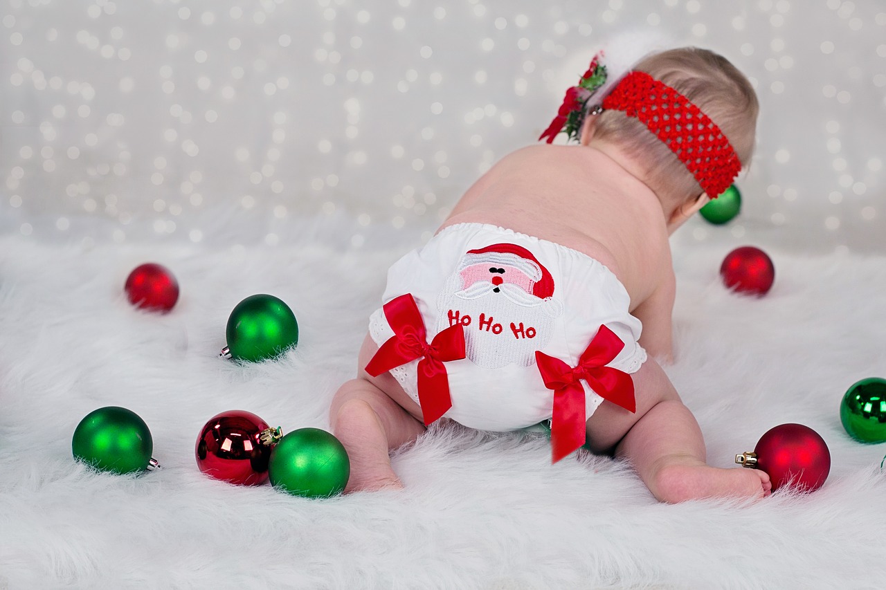 christmas xmas baby free photo