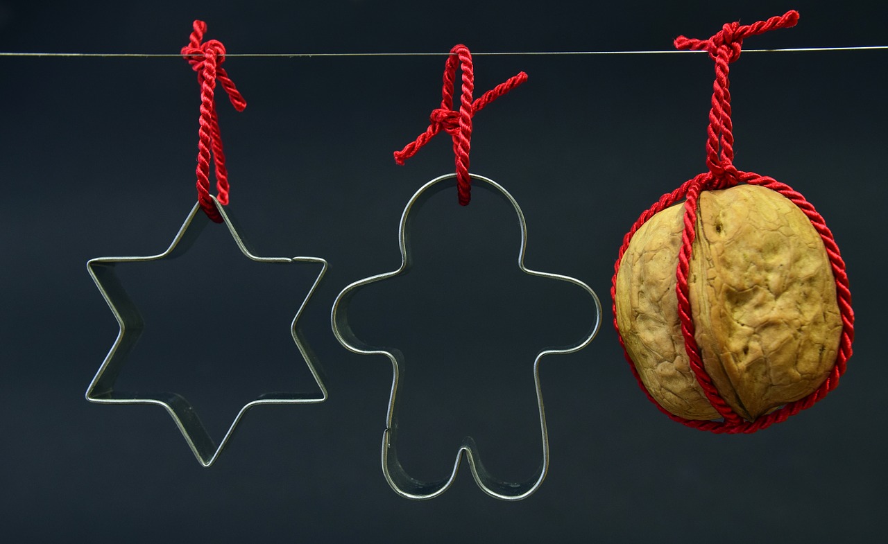christmas cookie cutters cookie cutter free photo