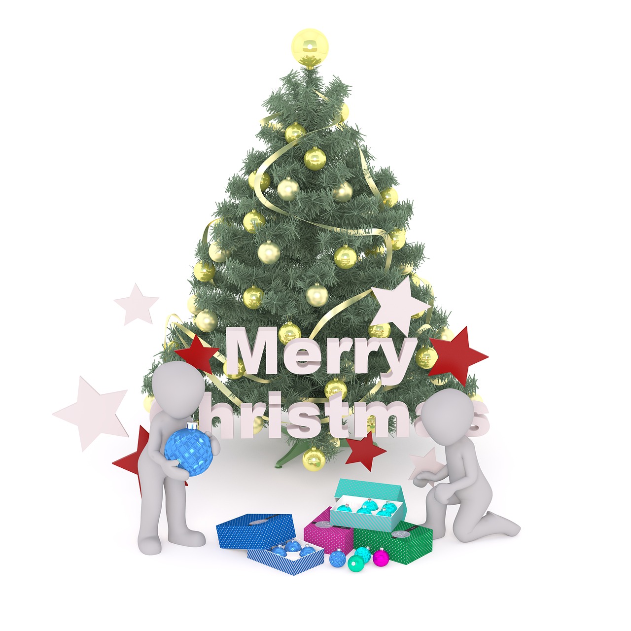 christmas gift merry christmas free photo