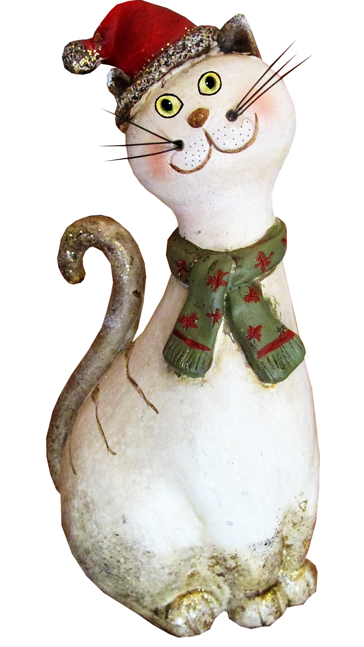 christmas decoration cat free photo