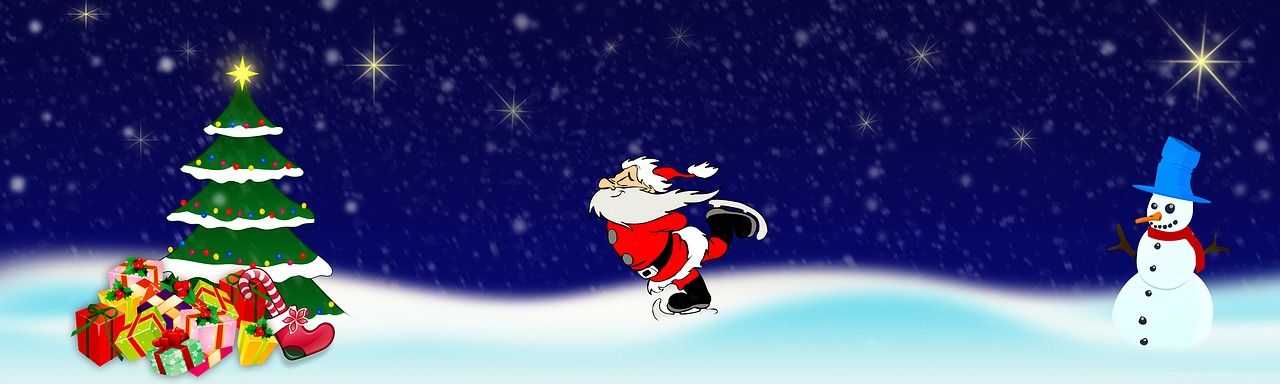 christmas santa claus snow man free photo