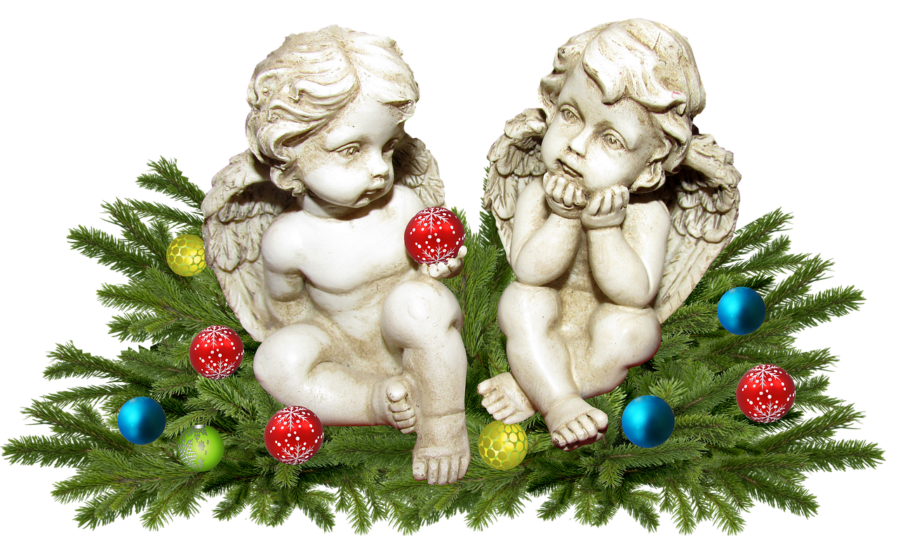 christmas decoration angels free photo