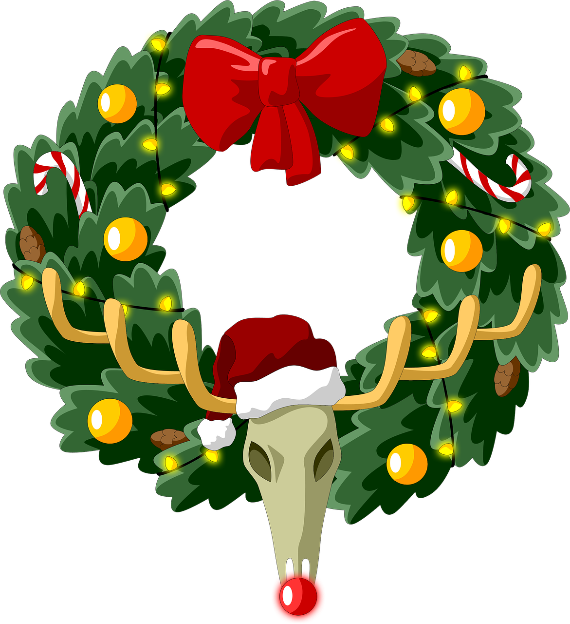 christmas wreath coniferous free photo