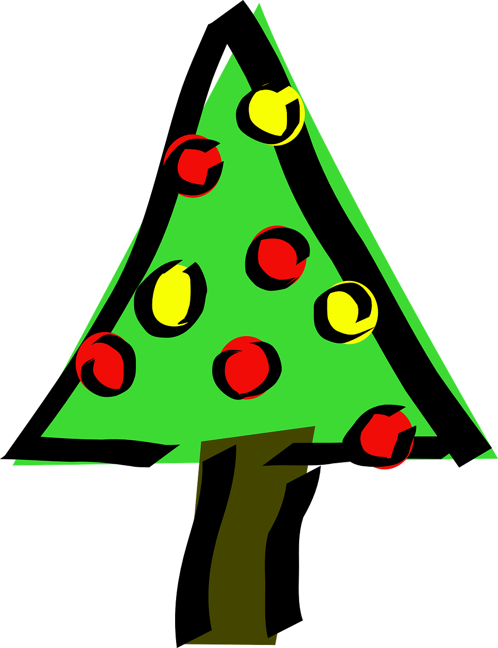christmas tree decorations free photo