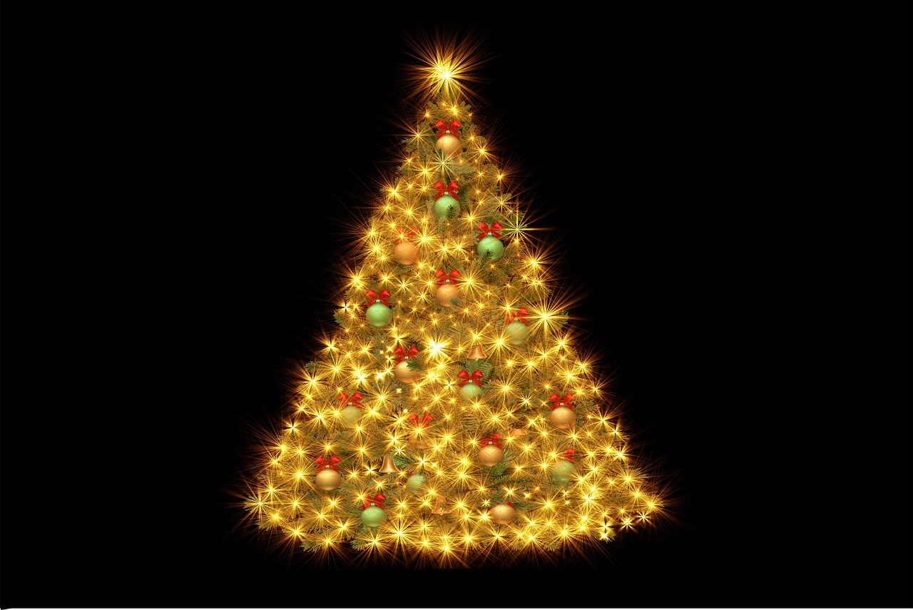 christmas  christmas tree  background free photo