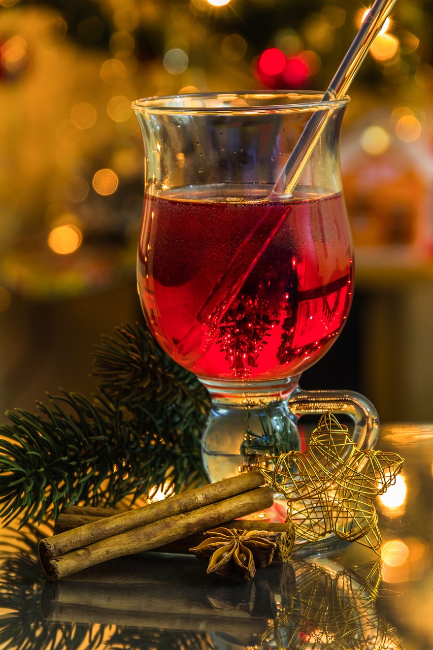 christmas  cinnamon stick  hot drink free photo