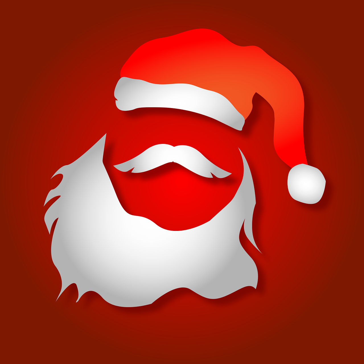 christmas  santa claus  beard free photo