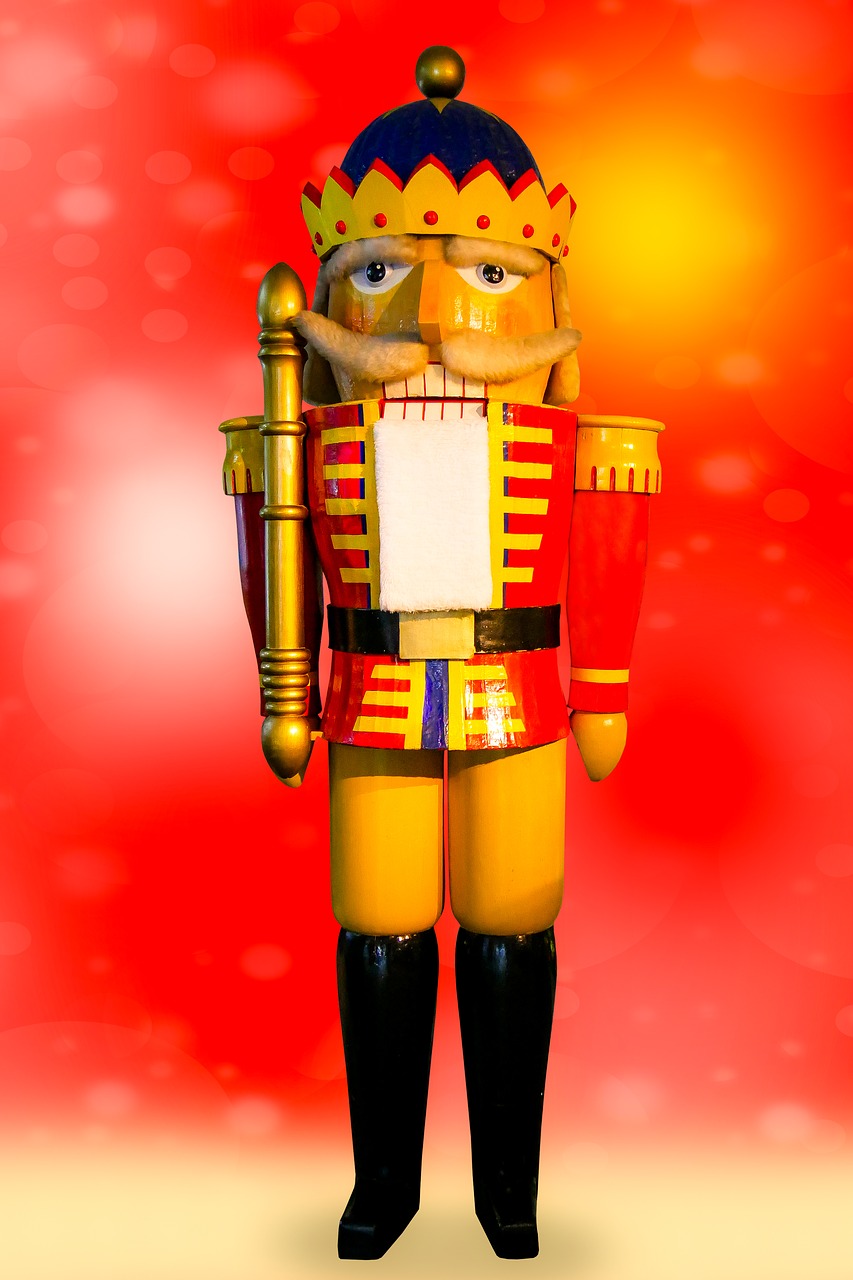 christmas  craft  nutcracker free photo