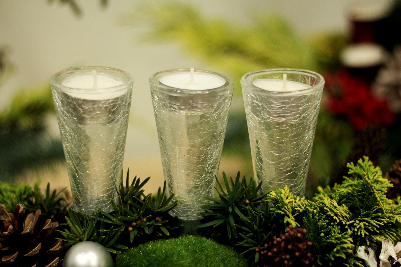christmas  atmosphere  candles free photo