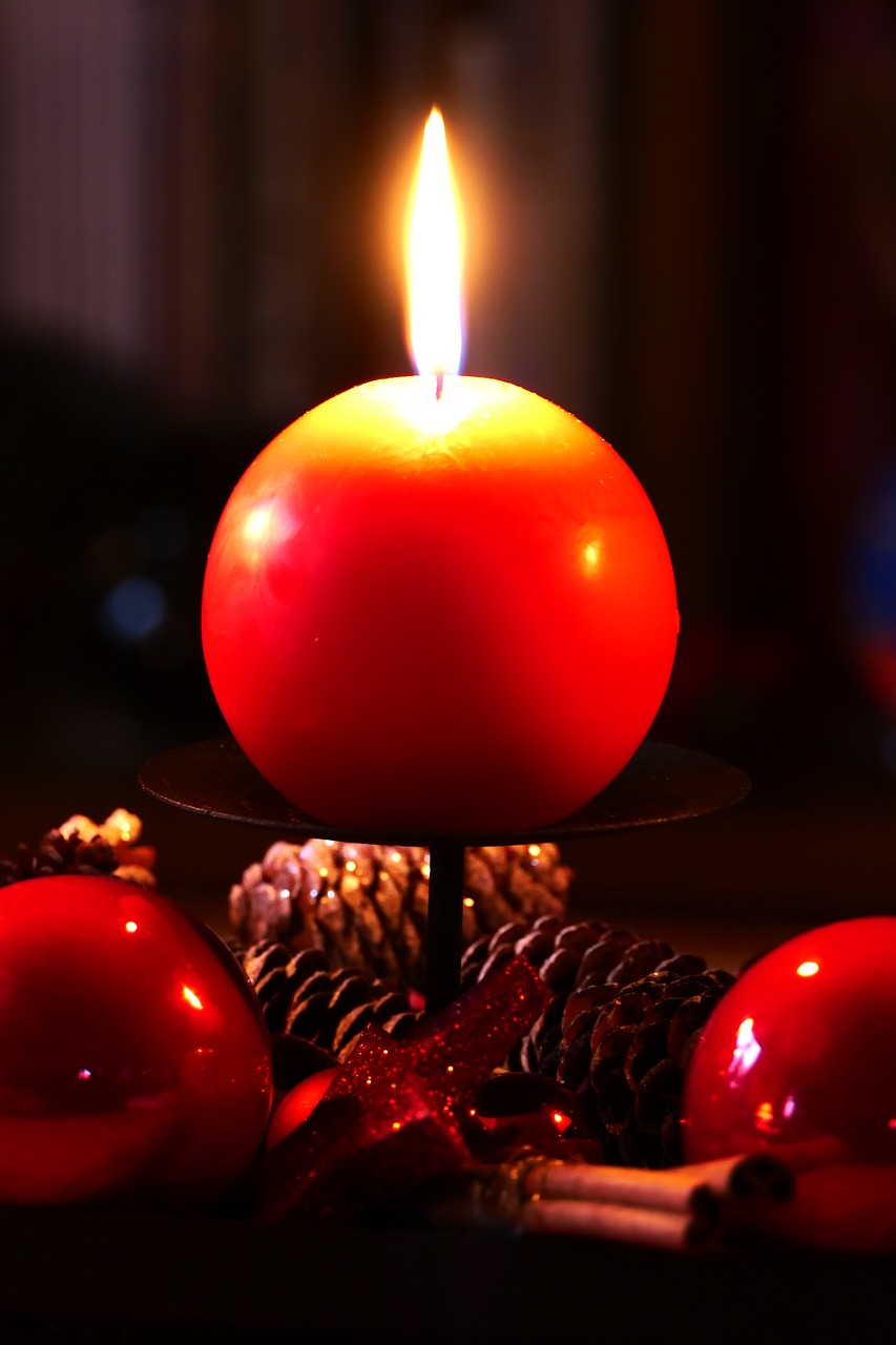 christmas  candle  advent free photo