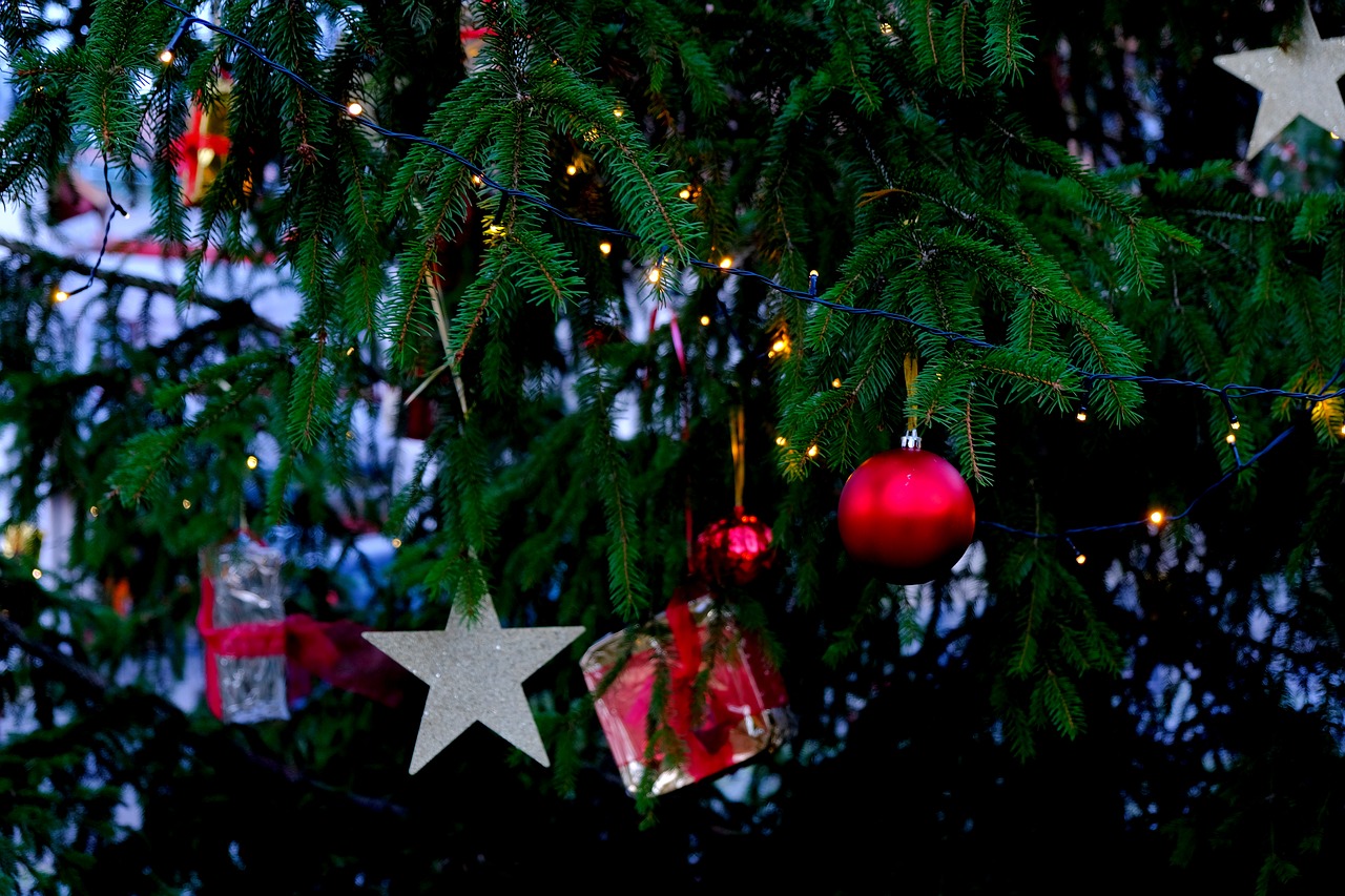 christmas  tree decorations  decoration free photo