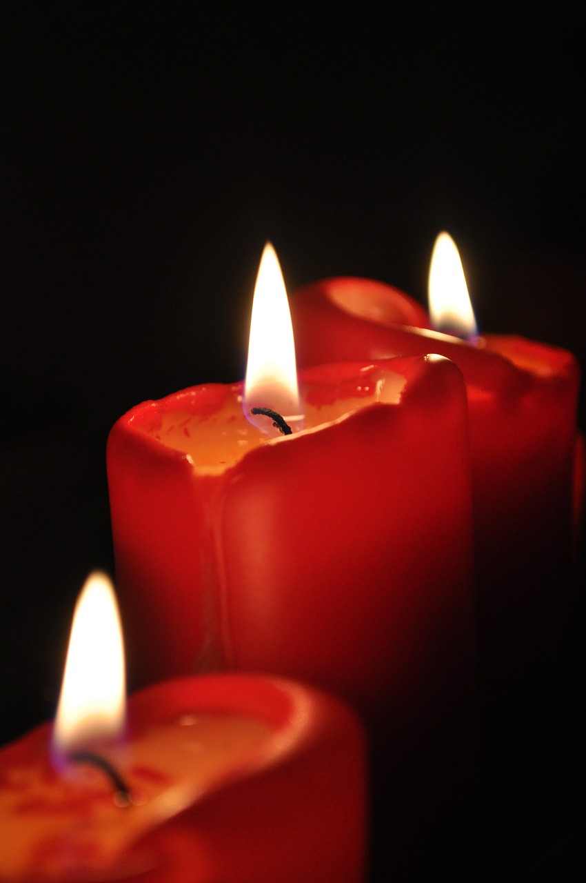 christmas candles advent free photo