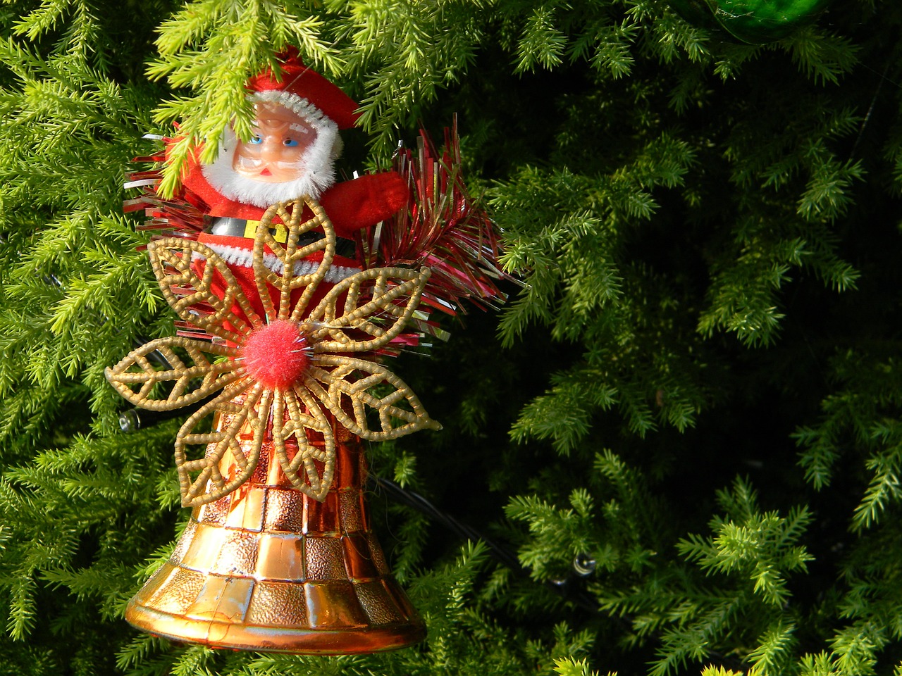 christmas bell holiday free photo