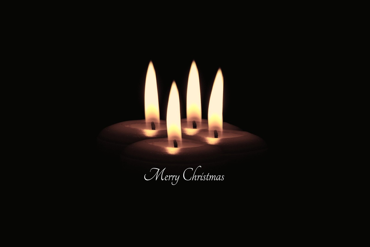 christmas candles christmas eve free photo