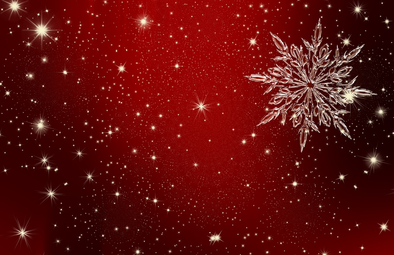 christmas star ice crystal free photo