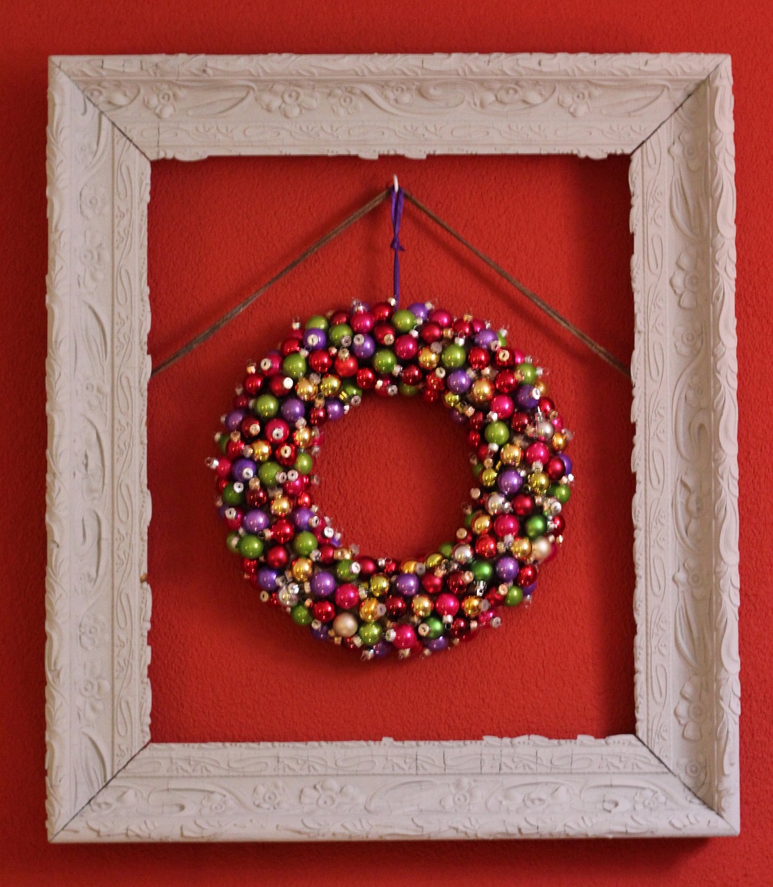 christmas christmas wreath colors free photo