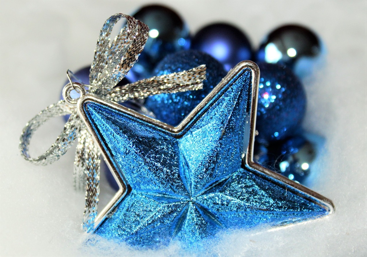 christmas star decoration free photo