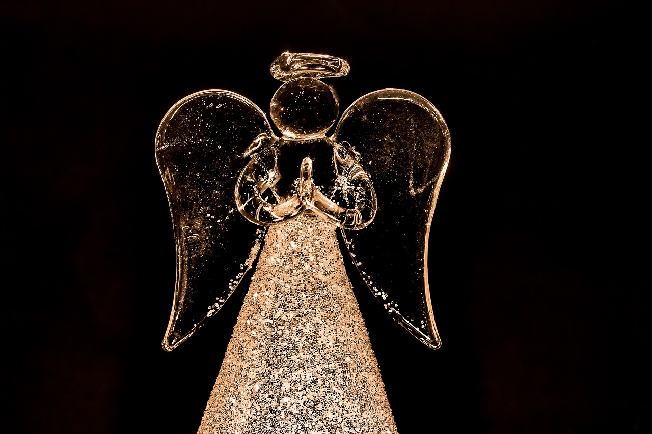 christmas angel angel wing free photo