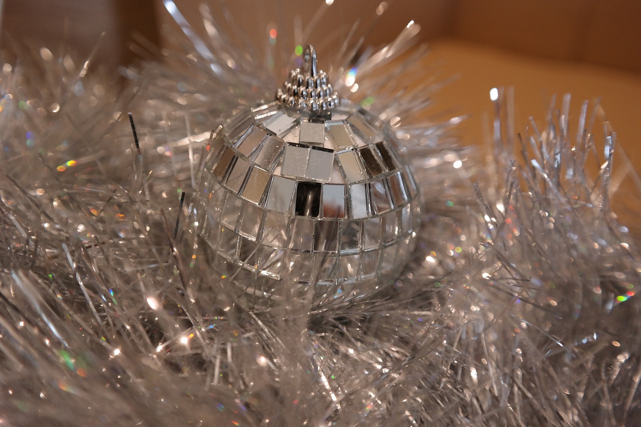 christmas ball  decoration  lights free photo