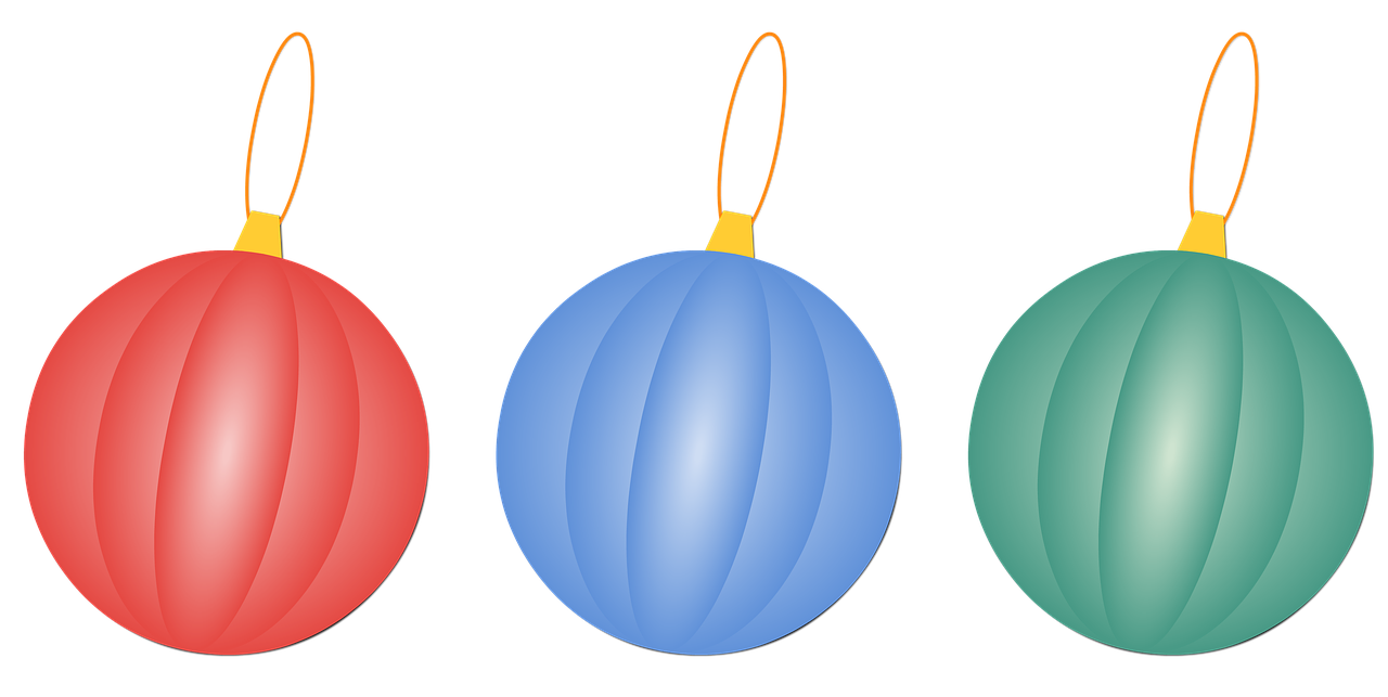 christmas balls christmas decorations free photo