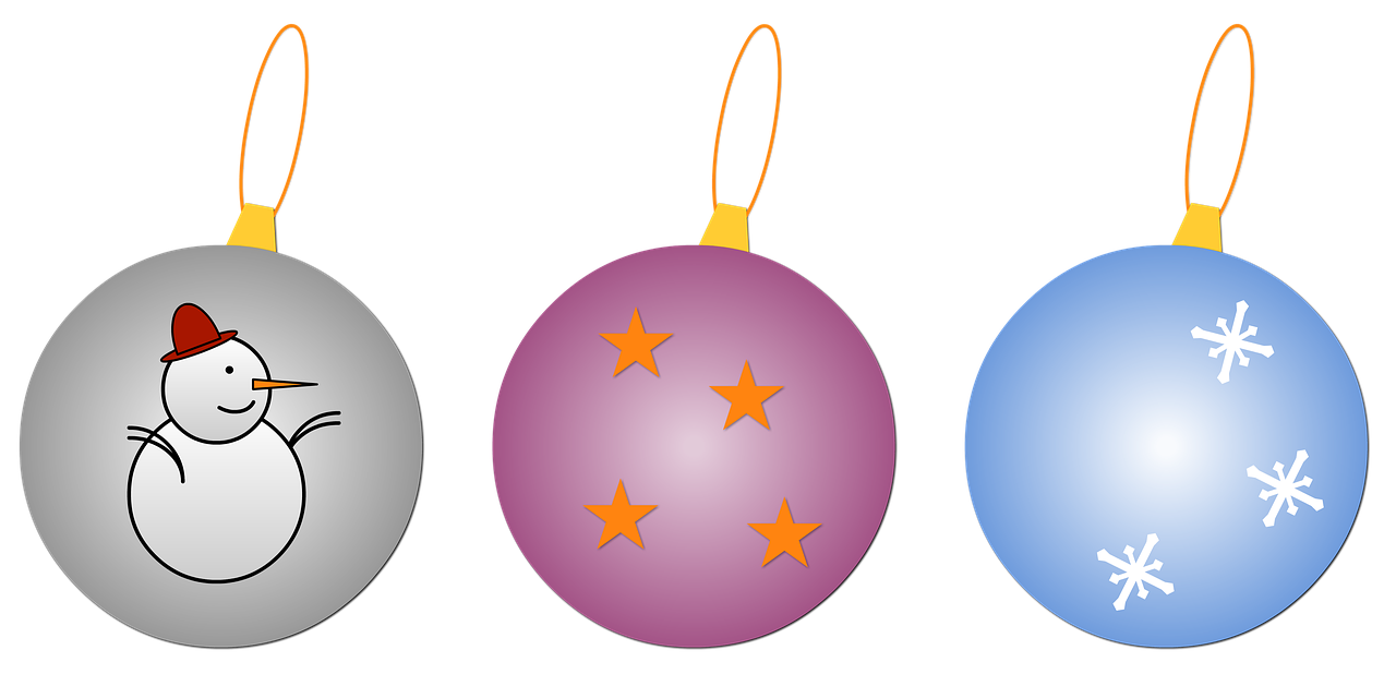 christmas balls christmas decorations free photo