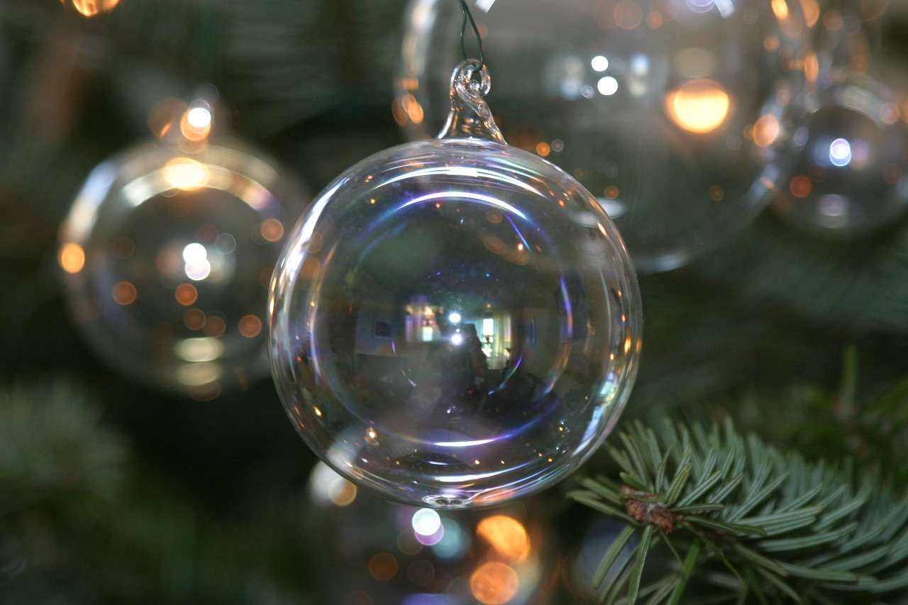 christmas balls glass christmas free photo