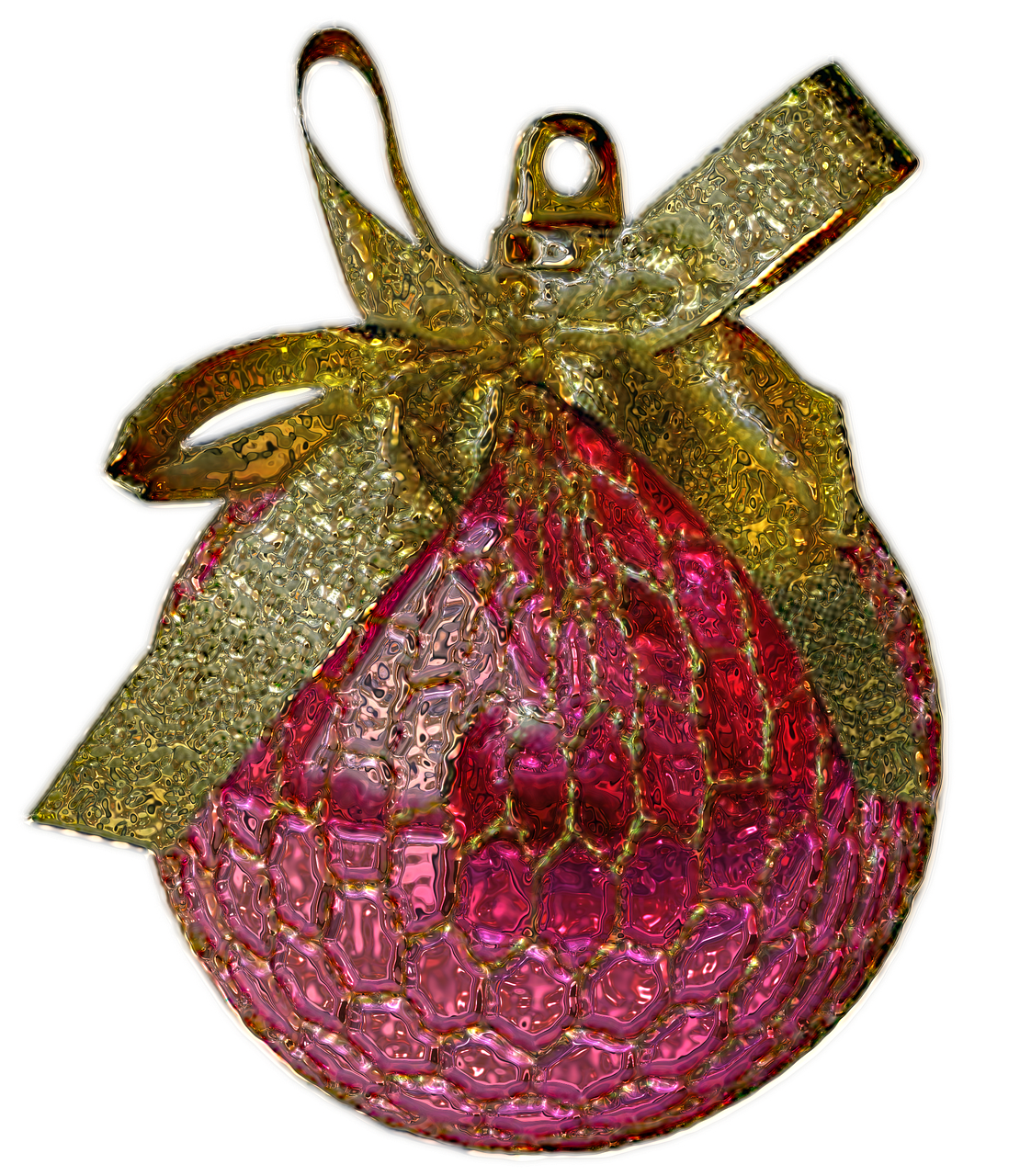 christmas bauble metallizer art free photo