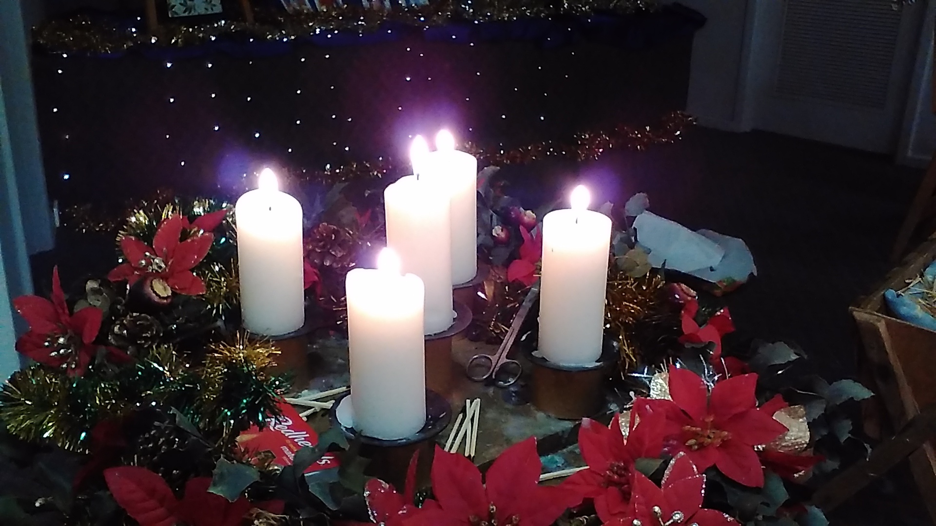 candles christmas decorations free photo