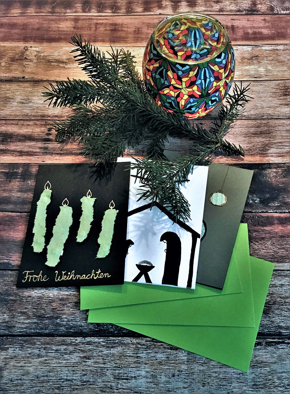 christmas cards  greeting cards  christmas motif free photo