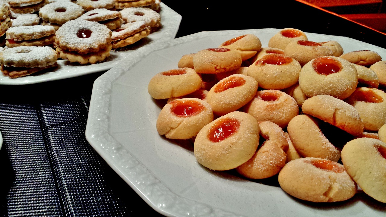 christmas cookies pastries bake free photo