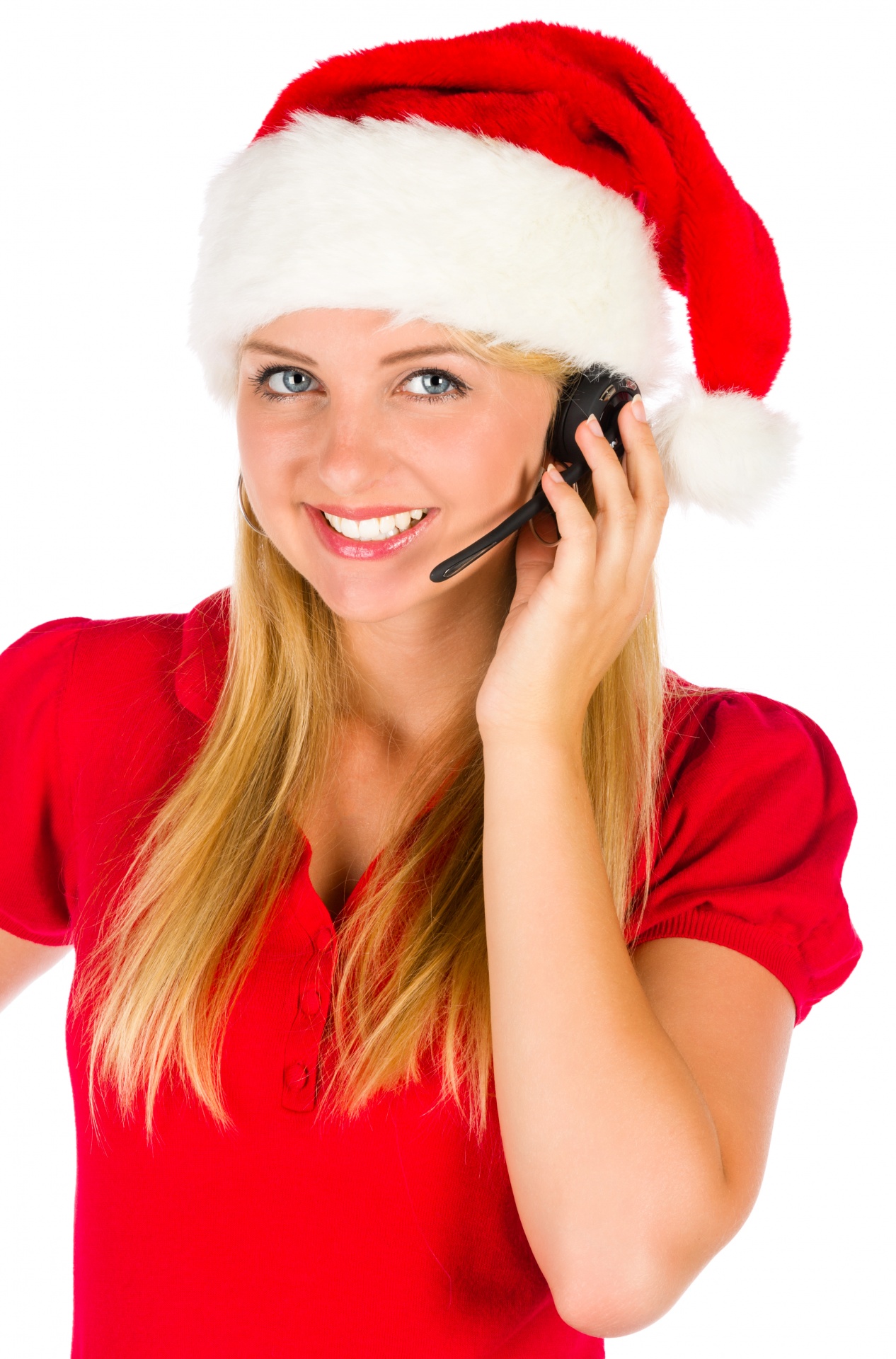 call center christmas customer service free photo