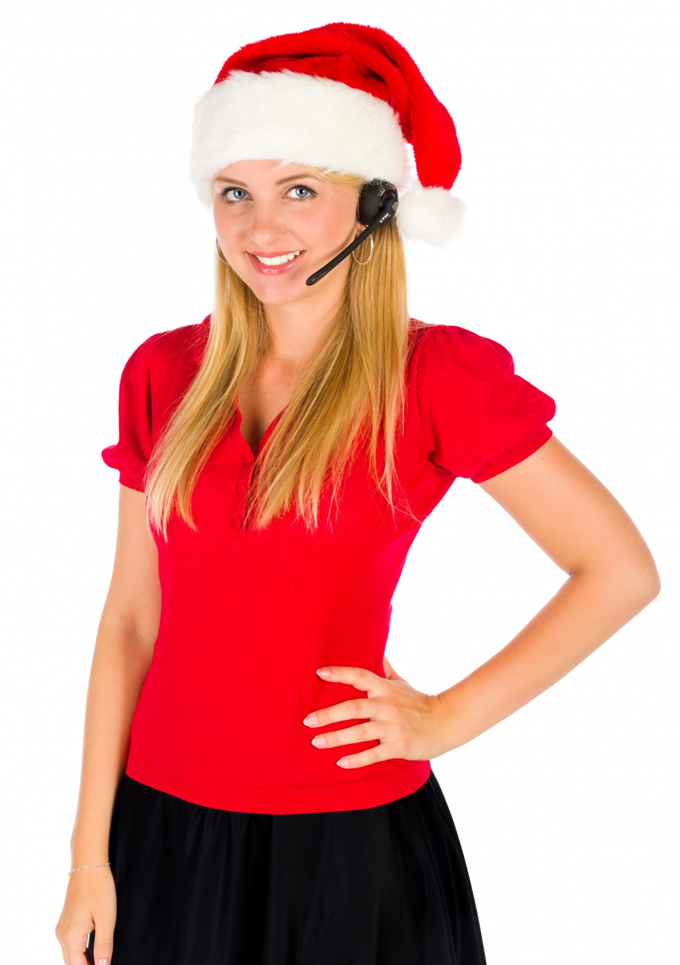 call center christmas customer service free photo