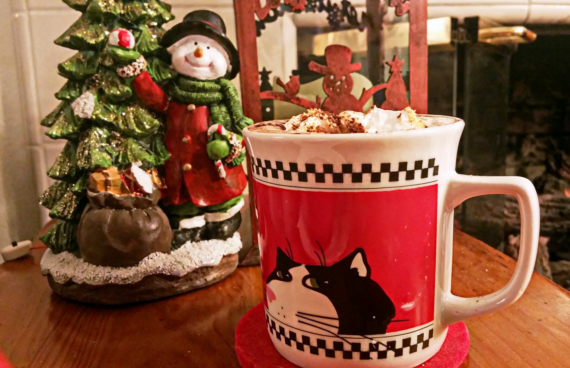 christmas xmas hot chocolate free photo