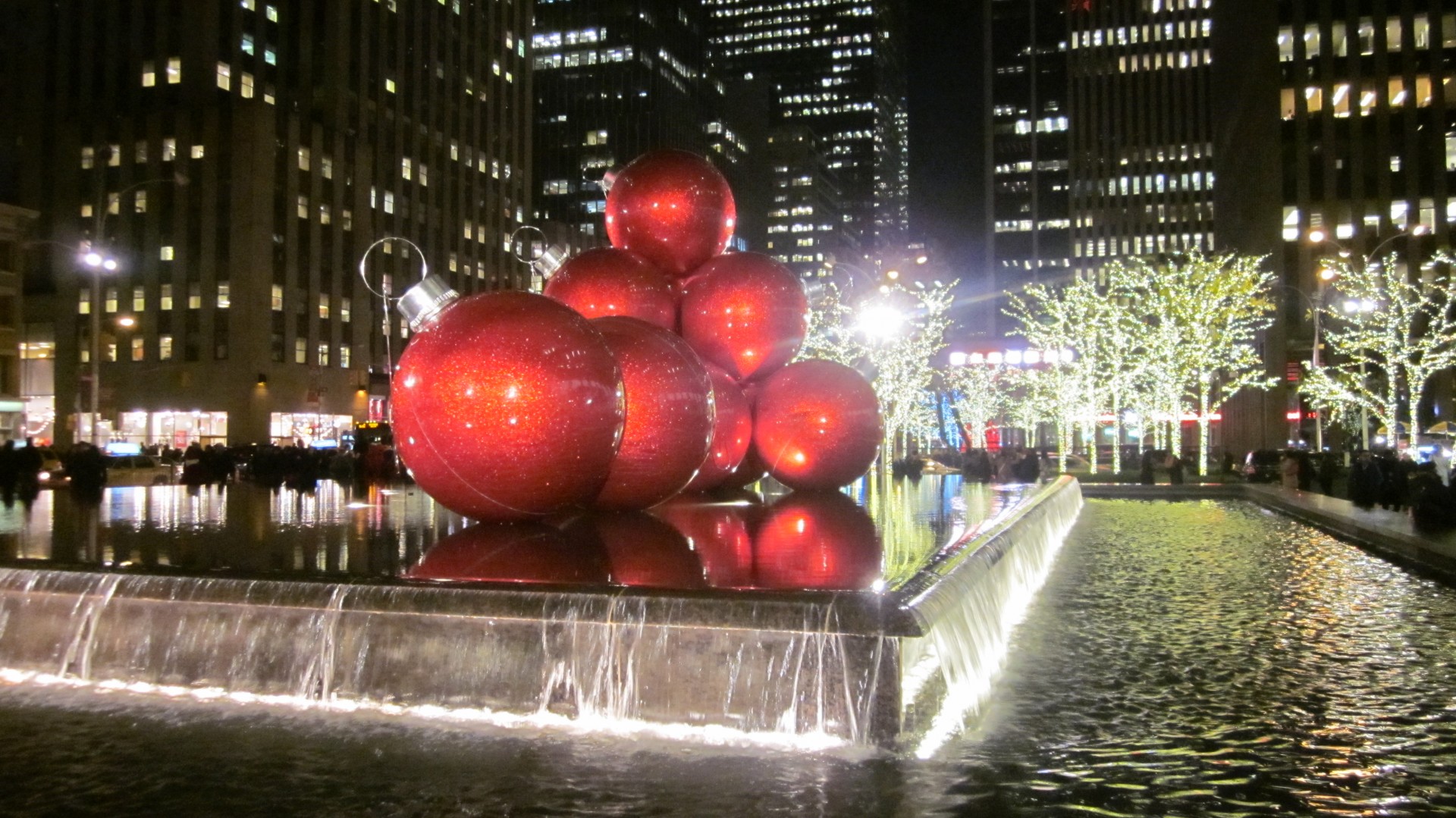 christmas new york city christmas in new york free photo