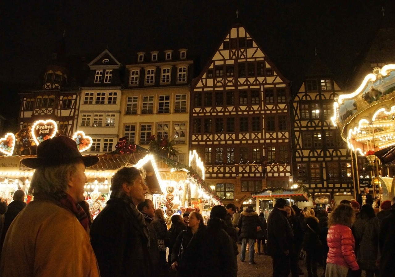 christmas market frankfurt christmas free photo