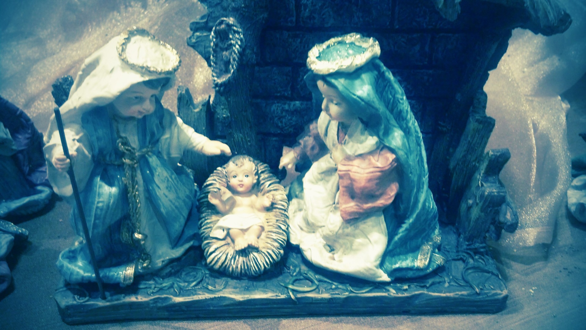 christmas nativity set free photo