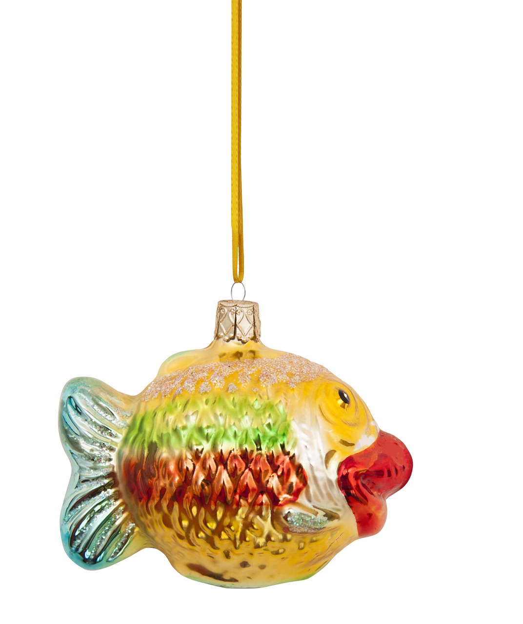 christmas ornaments christmas fish weihnachtsbaumschmuck free photo