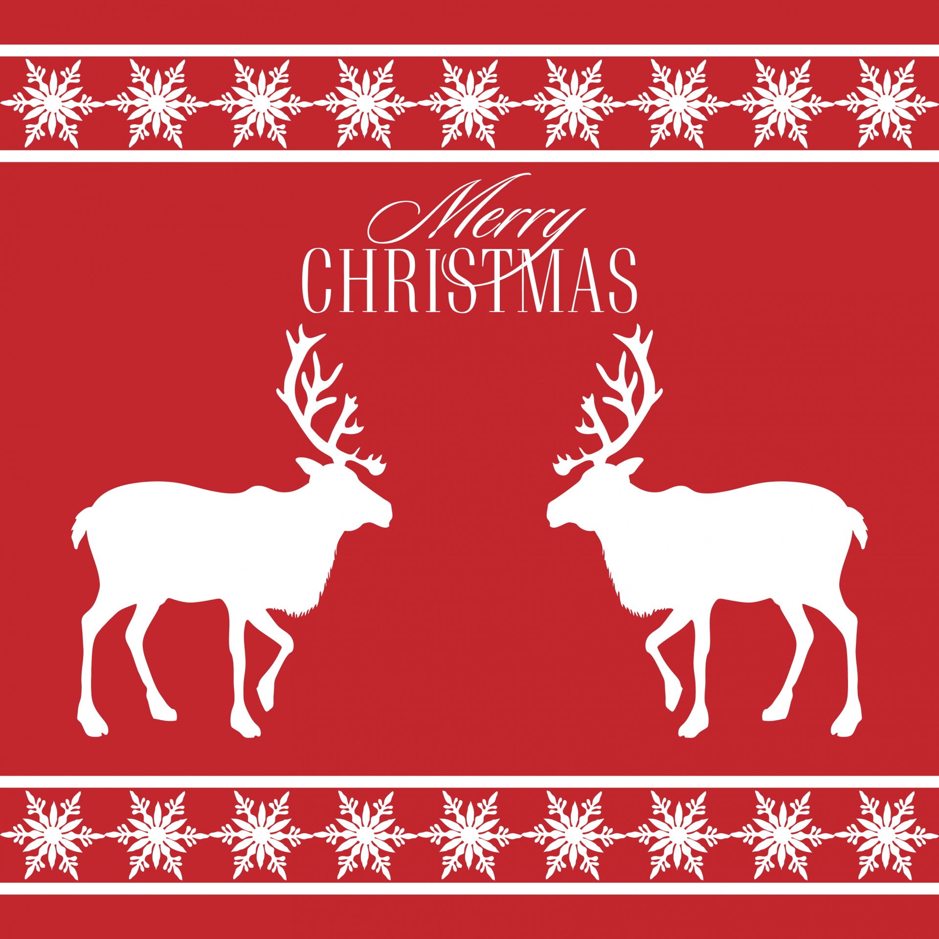 christmas background reindeer free photo