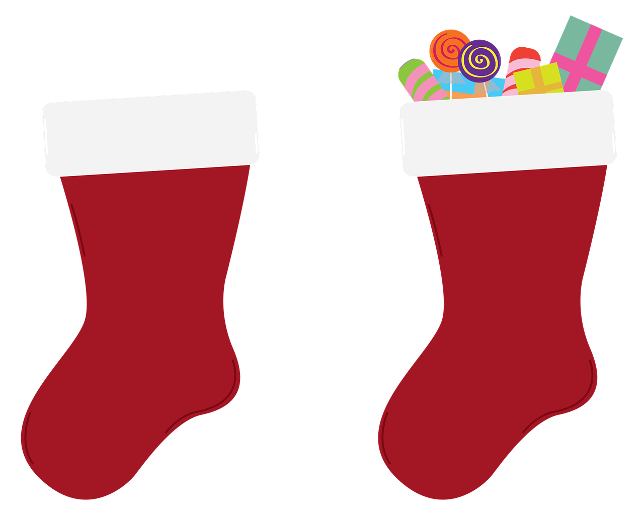 christmas stockings stockings christmas decorations free photo